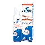 STÉRIMAR Meerwasser Nasenspray, 100 Prozent natürliches Meerwasser, 2 in 1...