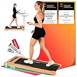 Christopeit Walking Pad 4.2 – ultraflaches Laufband (11 cm), bis 6 km/h, 7...