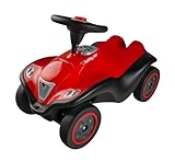 BIG Bobby Car Next 2.0 (rot) - Rutschauto ab 1 Jahr mit LED-Licht, Stauraum,...
