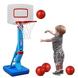 Erixazs Kinder Basketballkorb Outdoor Indoor mit Ständer Höhenverstellbarer...