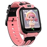 clleylise Smartwatch Kinder, Kinder Smartwatch mit GPS und Telefon Voice Chat,...
