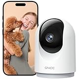GNCC 2K WLAN Kamera Indoor, 360° Überwachungskamera Innen mit Zwei-Wege-Audio,...