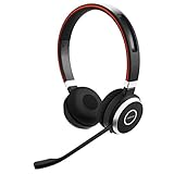 Jabra Evolve 65 Wireless Stereo On-Ear Headset – Microsoft zertifizierte...