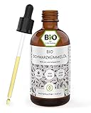 Bio Schwarzkümmelöl für Hunde 100ml - kaltgepresst 100% biologischer Anbau,...