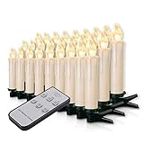 Forever Speed 20-60er Weinachten LED Kerzen Weihnachtsbeleuchtung Lichterkette...
