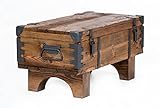 Alte Truhe Kiste Tisch Shabby Chic Holz Beistelltisch Holztruhe Couchtisch 37 cm...