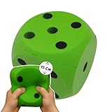 alldoro 63107 XXL Schaumstoff-Würfel Grün, 15 x 15 cm, großer...