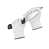 Schnittschutzhandschuhe Größe M – Level 5 Schutz, Lebensmittelecht, EN 388...