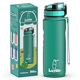 Luyiilo Trinkflasche Kinder Auslaufsicher 500 ml, BPA-Frei Trinkflasche mit...