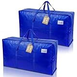 NOCOEX Extra Große Heavy-Duty Aufbewahrungstasche - 2er-Stück Wasserdicht...
