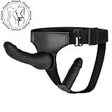 UmschnallDildo Strapon-on Doppeldildo mit 2 Abnehmbaren Realistischen Silikon...