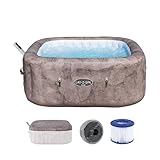 Bestway® Lay-Z-SPA® Energiespar-Whirlpool Rome AirJet™ mit App-Steuerung +...