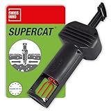SWISSINNO Wühlmausfalle PRO SuperCat - Effiziente Schlagfalle gegen Feld- &...
