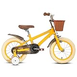 STITCH 18 Zoll Kinderfahrrad für Mädchen und Jungen ab 5-9 Jahren, 18 Zoll...