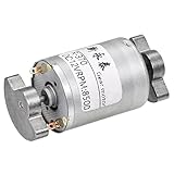 sourcing map Vibrationsmotor DC 12V 6500RPM Doppelwelle Stark für DIY Zuhause...