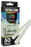 OfficeTree 50 x Heißklebestifte 7mm x 150mm - Extra Stark & Schnelltrocknend -...