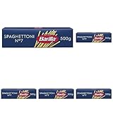 Barilla Pasta Klassische Spaghettoni n.7 aus Hartweizen immer al dente, (1 x 500...