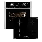 Autarkes Herdset | 60cm Einbaubackofen EB8005ED | 59cm Induktionskochfeld...