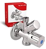 Sanitop-Wingenroth Geräte chrom | Kombi Geräteanschluss | Anschluss: 1/2 x 3/8...