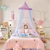 MC-Hotfire Betthimmel Mädchen – Regenbogen Baldachin fürs Babybett &...