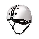 Melon Fahrradhelm »Straight Black White« für Damen, Herren und Kinder |...