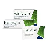 Hametum Hämorrhoiden Set | 25g Salbe | 10 Zäpfchen und Feuchtpflegetücher |...