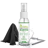 NEKAVA Premium Brillenspray | Natürlicher Brillenreiniger ohne Alkohol. Brille...