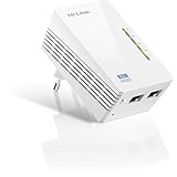 TP-Link WLAN Powerline Adapter TL-WPA4220 WLAN 300Mbit/s, AV600 Powerline,...