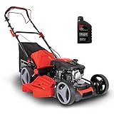 Scheppach MS173-51 Benzin Rasenmäher inkl. Öl - 51cm Schnittbreite |...