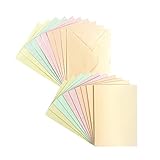 Ideen mit Herz Grußkarten-Set | Perlmutt-Veredelung | 10 Karten ca. 250 g/m² +...