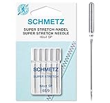 SCHMETZ | 5 Nähmaschinennadeln | Super Stretch | HAX1 SP | Nadeldicke 75/11 |...