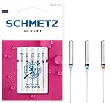 SCHMETZ | 5 Nähmaschinennadeln | Microtex | 130/705 H-M | Nadeldicke 60/8-80/12...