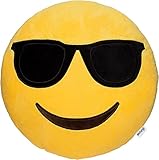 Vnnigmn Emoji-Kissen, niedlich, Puppe, Emoticons, Dekoration, Spielzeug,...
