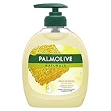 Palmolive Naturals Milch & Honig Flüssigseife, 4er Pack (4 x 300 ml)