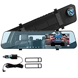 4k Rückspiegel Dashcam Frontkamera Dash Cam Spiegel mit...