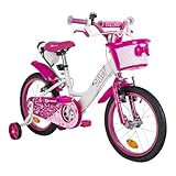 Actionbikes Kinderfahrrad Daisy 16 Zoll | Kinder Fahrrad für Mädchen - 4-7...