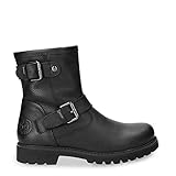 Panama Jack Damen Felina Igloo Motorradstiefel, Schwarz, 41 EU