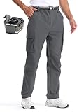 BondiTrekk Herren Zip Off Wanderhose, Arbeit Hosen Funktionshosen Outdoor Hosen...