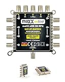 maxx.onLine® 5 in 8 Multischalter für 8 Teilnehmer & 1 Satellit - kein...