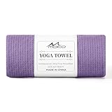 MoKo Yoga Handtuch rutschfest, Yoga Matten Handtuch mit Griffpunkten und...