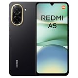 XIAOMI Redmi A5 Smartphone, 4+128GB, Black, Superklare 32MP AI-Kamera, 5200mAh...