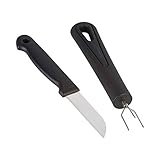 Westmark Messer + Pellkartoffelgabel mit 3 Zinken, Set 2-tlg., Rostfreier...