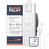 Home Pilot RolloTron pure DECT Gurtwickler - elektrischer Rollladenantrieb mit...