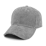 JOYISURE Baseball Cap Herren Damen Einfarbige Cord Baseballmütze Beiläufiger...