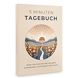 memoriecation 5 Minuten Tagebuch - Dein Journal für mehr Dankbarkeit,...
