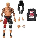 Mattel WWE Top Picks Elite Actionfigur & Zubehör Set, Solo Sikoa 15,2 cm...