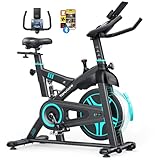 [2025 Aktualisierte]Heimtrainer Fahrrad mit APP, 0-100% Magnetwiderstand...