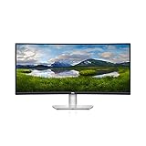 Dell S3423DWC USB-C 34 Zoll WQHD (3440x1440) 21:9 1800R Curved Monitor, 100Hz,...