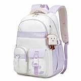 Amythe Schulrucksack Mädchen - Rucksack Teenager Wasserdicht & Leichte -...