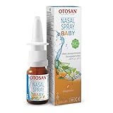 OTOSAN natürliches Baby Nasenspray 20ml mit Meerwasser & Biopflanzenextrakten...